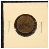Civil War Token "The Flag of Our Nation/If Anyone