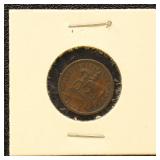Civil War Token 1863 "First in War First in Peace