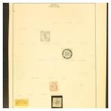 US Local Stamps on pages, nice selection, many ide