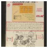 US Stamps 1936 Hindenburg Flight Cover to Germany