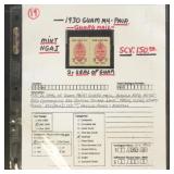 Guam Guard Mail Stamps #M4 Mint Pair NGAI CV $150