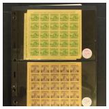 US Stamps 1930s-1980s Souvenir Sheets dealer stock
