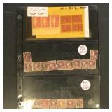 US Stamps 1900s-1930s including lots of Mint Never