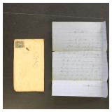 CSA Cover & letter April 15, 1865 datelined (the d