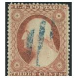 US Stamps #26 Used Graded XF-S 95 by PF, beautiful