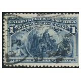 US Stamps #230 Used Graded XF-S 95J by PSE, beauti
