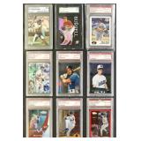 PSA & Other Graded Baseball Card Lot of 27, 25 PSA