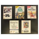 5 Sega Master System CIB Video Games, all complete