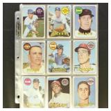 1969 Topps Baseball Cards, 125+ all different, mos