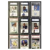 Signed PSA, SGC, & Other Graded Cards group of 15,