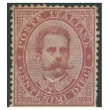 Italy Stamps #46 Mint No Gum CV $450 as Mint Hinge