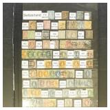 Switzerland Stamps Used collection on st CV $2,117