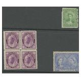 Canada Stamps 1850s-1890s Mint group CV $1,375