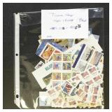 US Forever Stamps Face Value $342.76 Singles & Blo