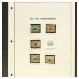 US Stamps Early 20th Century Commemorative Collect