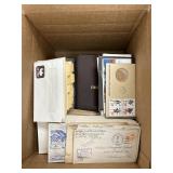 US Postal Stationery and Covers, bankers box accum