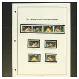 US Imperf Stamps 2012-2013 Mint NH singles on Myst
