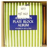 US Stamps 1951-1977 Plate Block Collection Mint NH