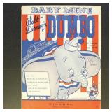 Sheet Music Walt Disney 1930s-1940s collection of