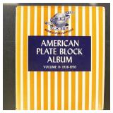 US Stamps 1938-1950 Plate Block Collection Mint NH