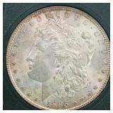 US Silver Coins 1885 Morgan Silver Dollar Circulat