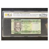 South Sudan 2011 PCGS 66PPQ Graded Paper Money Pic