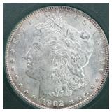 US Silver Coins 1902 Morgan Silver Dollar Circulat