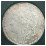 US Silver Coins 1889-O Morgan Silver Dollar Circul