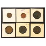 Worldwide Coins including silver in dealer flips