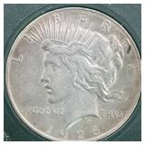 US Silver Coins 1926-D Peace Silver Dollar Circula