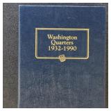 US Silver Coins 1932-1990 Washington Quarters comp