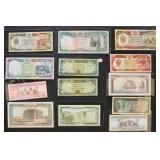 Middle East Paper Money 51 total (incl 10 Afghanis