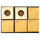 US Coins 12 Standing Liberty Quarters, circulated