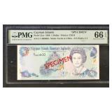 Cayman Island 1998 PMG 66EPQ Graded Paper Money Pi