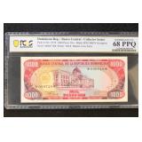Dominican Republic 1978 PCGS 68PPQ Graded Paper Mo