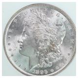 US Silver Coins 1896-S Morgan Silver Dollar Graded