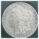 US Silver Coins 1884-S Morgan Silver Dollar Circul