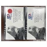 US Silver Coins 2006 & 2008 State Quarters Silver