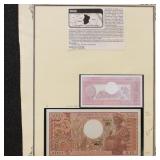 Worldwide Paper Money on mix of pages plus some ol
