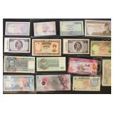 Asia Paper Money 125 total (incl Pakistan, Burma,