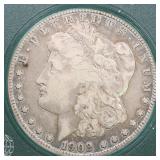 US Silver Coins 1902-S Morgan Silver Dollar Circul