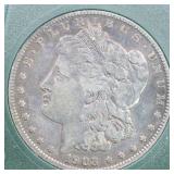 US Silver Coins 1903-S Morgan Silver Dollar Circul