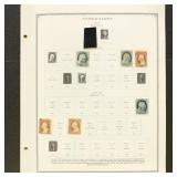 US Stamps 1860s-1930s Used and Mint collection on