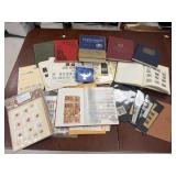 Worldwide Stamps Accumulation in Bankers Box a few