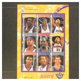 Micronesia NBA Stamps Numbered out of 50,000 inclu
