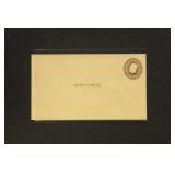 US Postal Stationery 1870s Specimen Entires