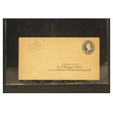 US Postal Stationery 1870s Specimen Entires