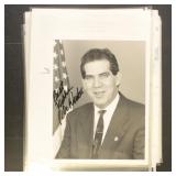 Autographs of 10 different congressmen and senator