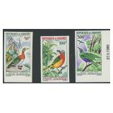 Dahomey Stamps Set of 3 Imperforate Airmail Issues