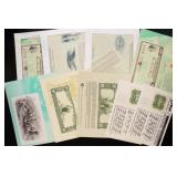 US BEP Numismatic & Philatelic Souvenir Cards, a f